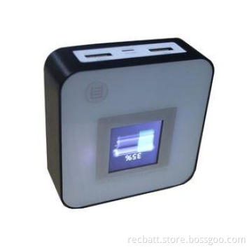 Dual USB Output Power Bank Battery Charger Rechargeable Sma